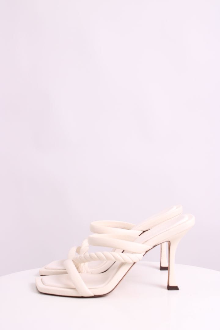 Jimmy Choo Jimmy Choo Diosa Twist Heels White 39.5