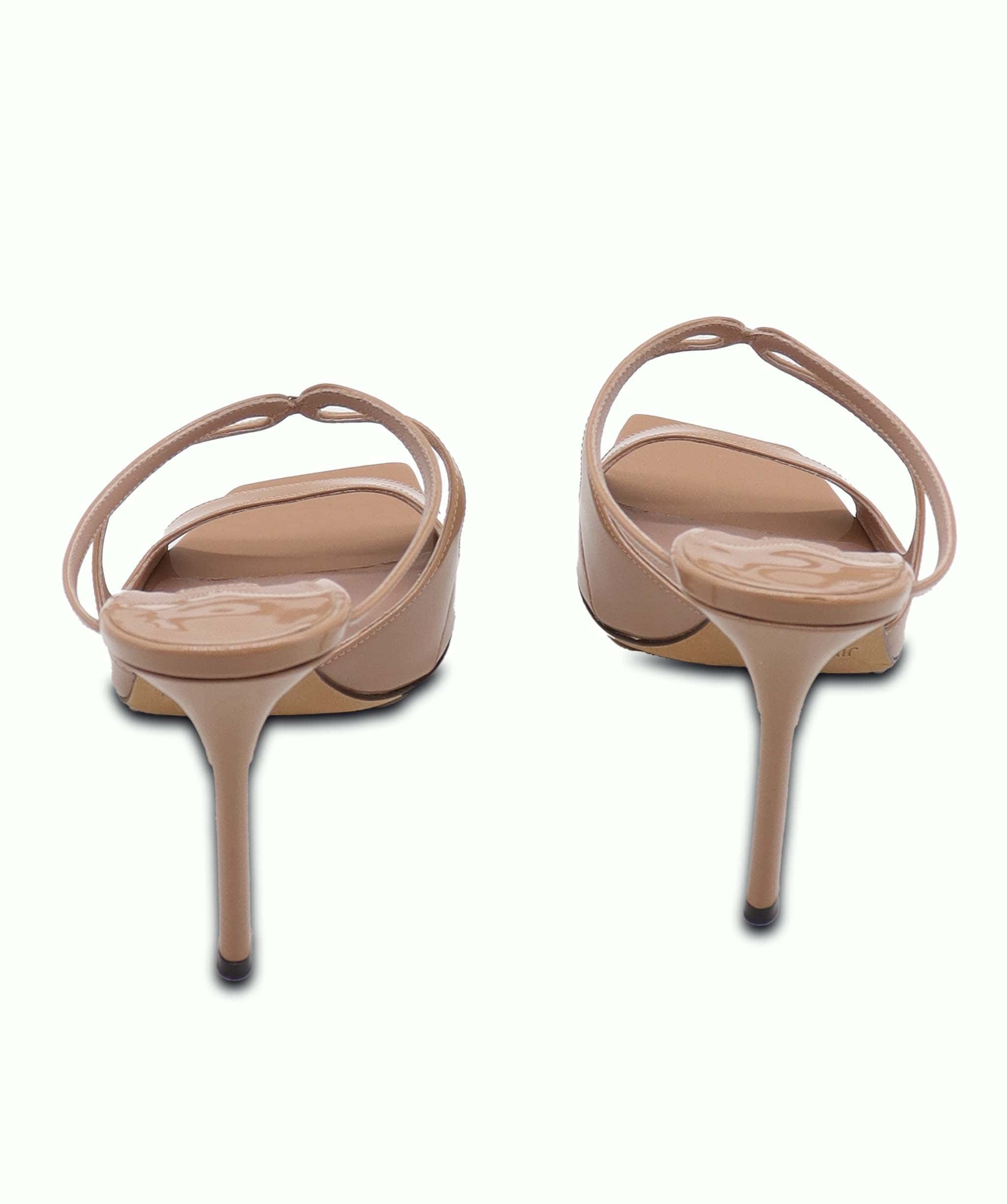 Jimmy Choo Jimmy Choo Blush Patent Strappy Heels AGC3185