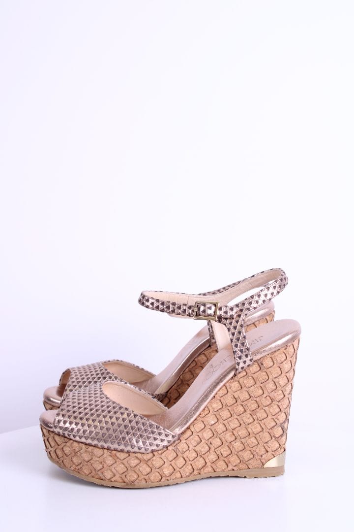 Jimmy Choo Jimmy Choo Wedges Gold 36