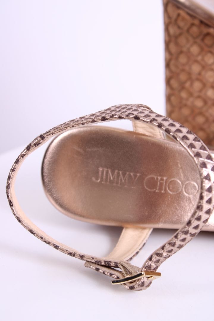 Jimmy Choo Jimmy Choo Wedges Gold 36