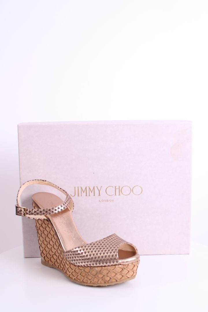 Jimmy Choo Jimmy Choo Wedges Gold 36