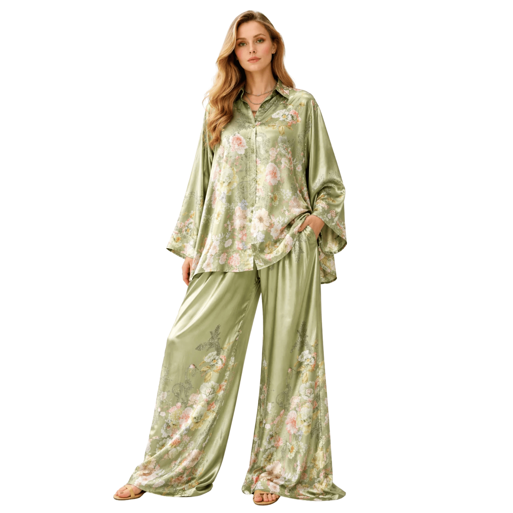 JOIE CLAIR TWO-PIECE SET  زوج “CITY IN BLOOM”