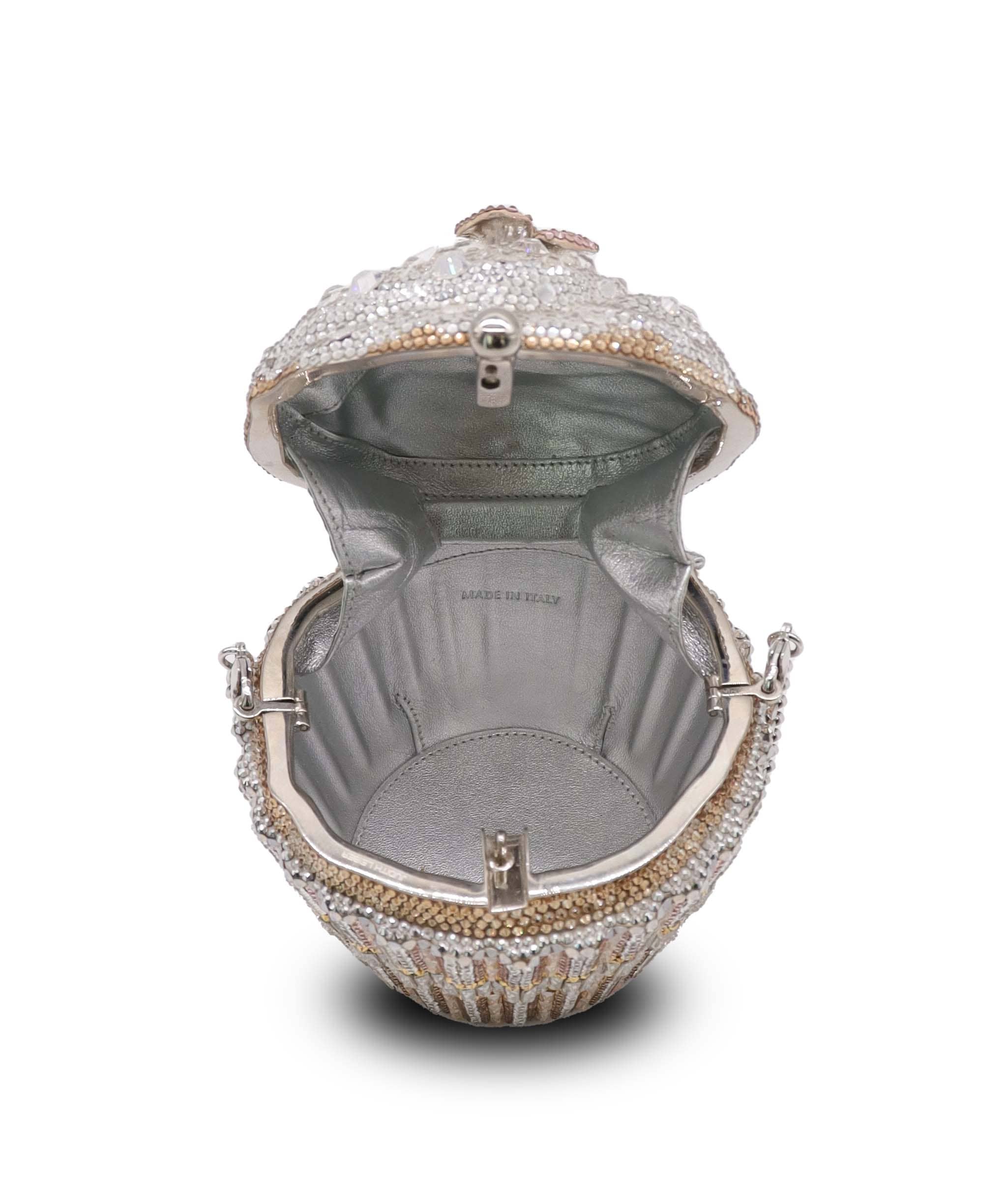 JUDUTH LEIBER JUDITH LEIBER LIMITED EDITION MINAUDIERE CUPCAKE CLUTH  ASC7290