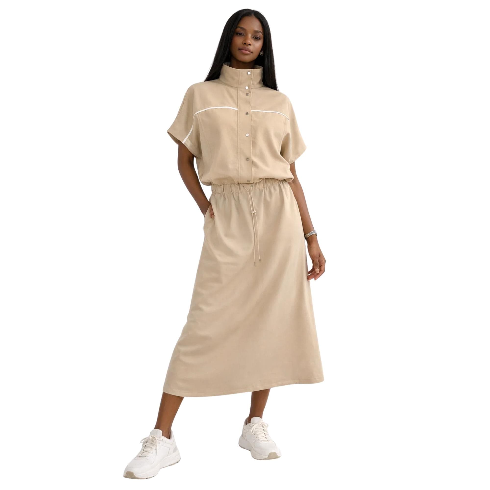 K-FASHION TRACKSUIT DRESS “DICANT” (فستان)