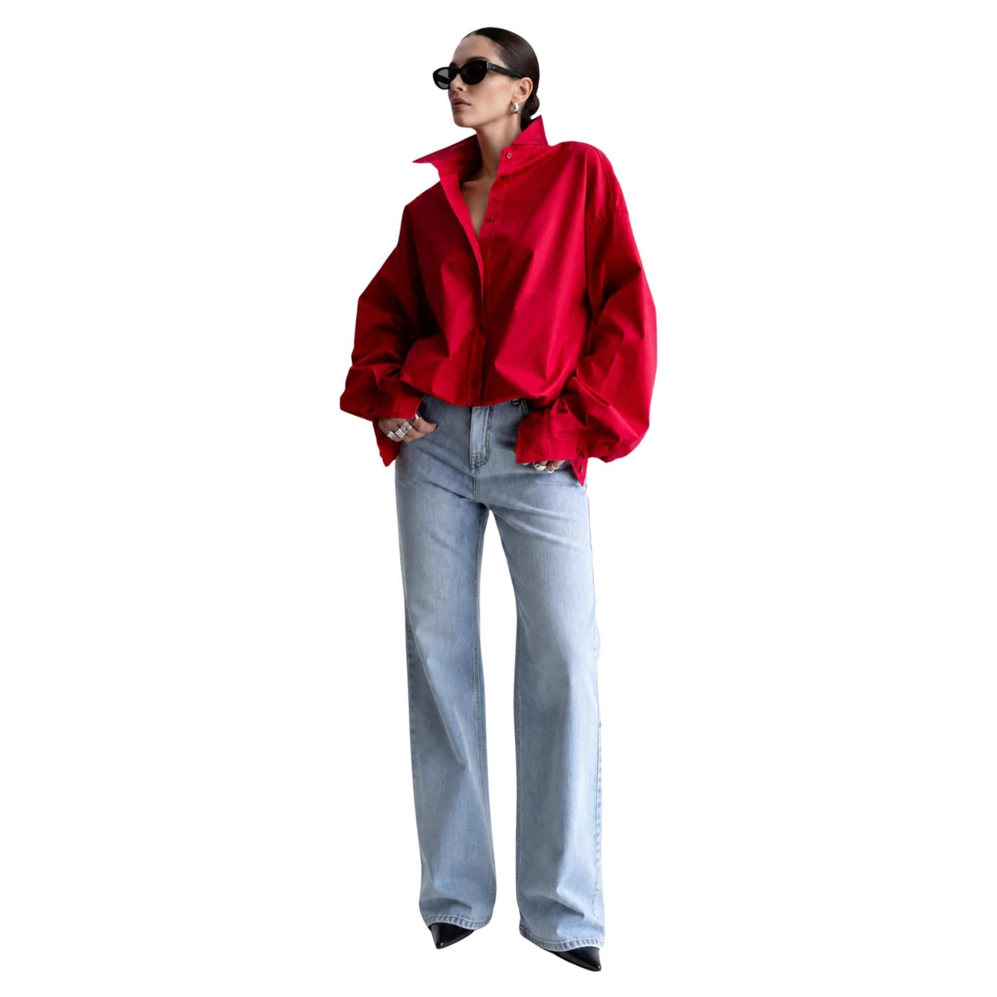 K-FASHION ARCHITECTURAL POPLIN SHIRT (قميص) “NAMSAN”