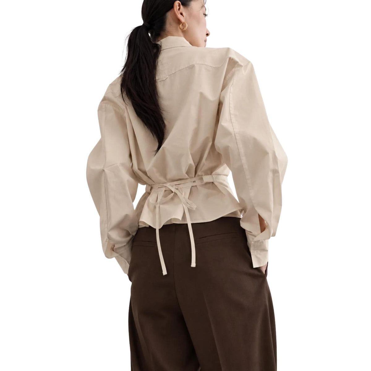 K-FASHION CINCHED SHIRT قميص “LIDIA”