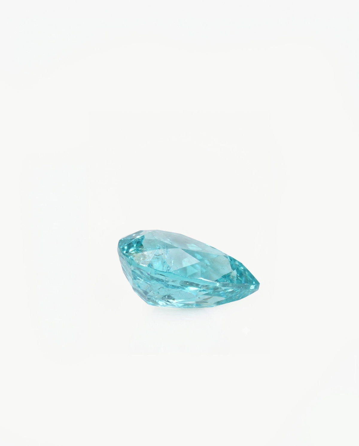 L'or Ensé 2.07ct Paraiba Tourmaline Pear Gemstone
