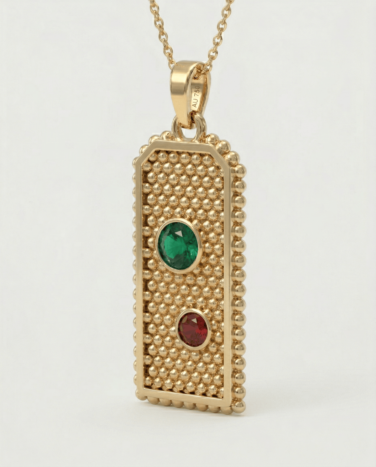 L'or Ensé Cartouche II Large Pendant