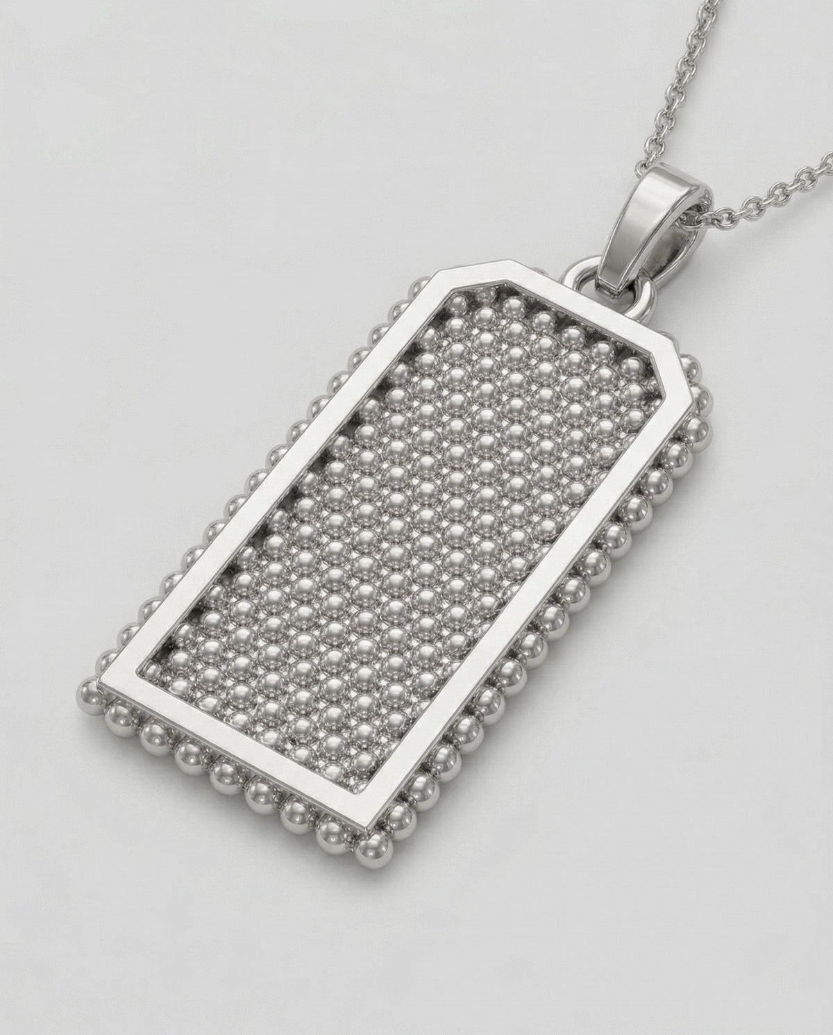 L'or Ensé Cartouche Large Pendant