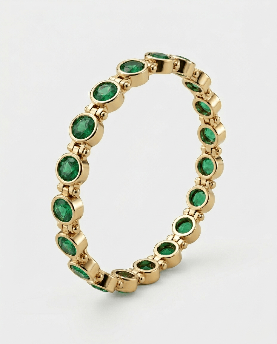 Rivet Eternity Bracelet