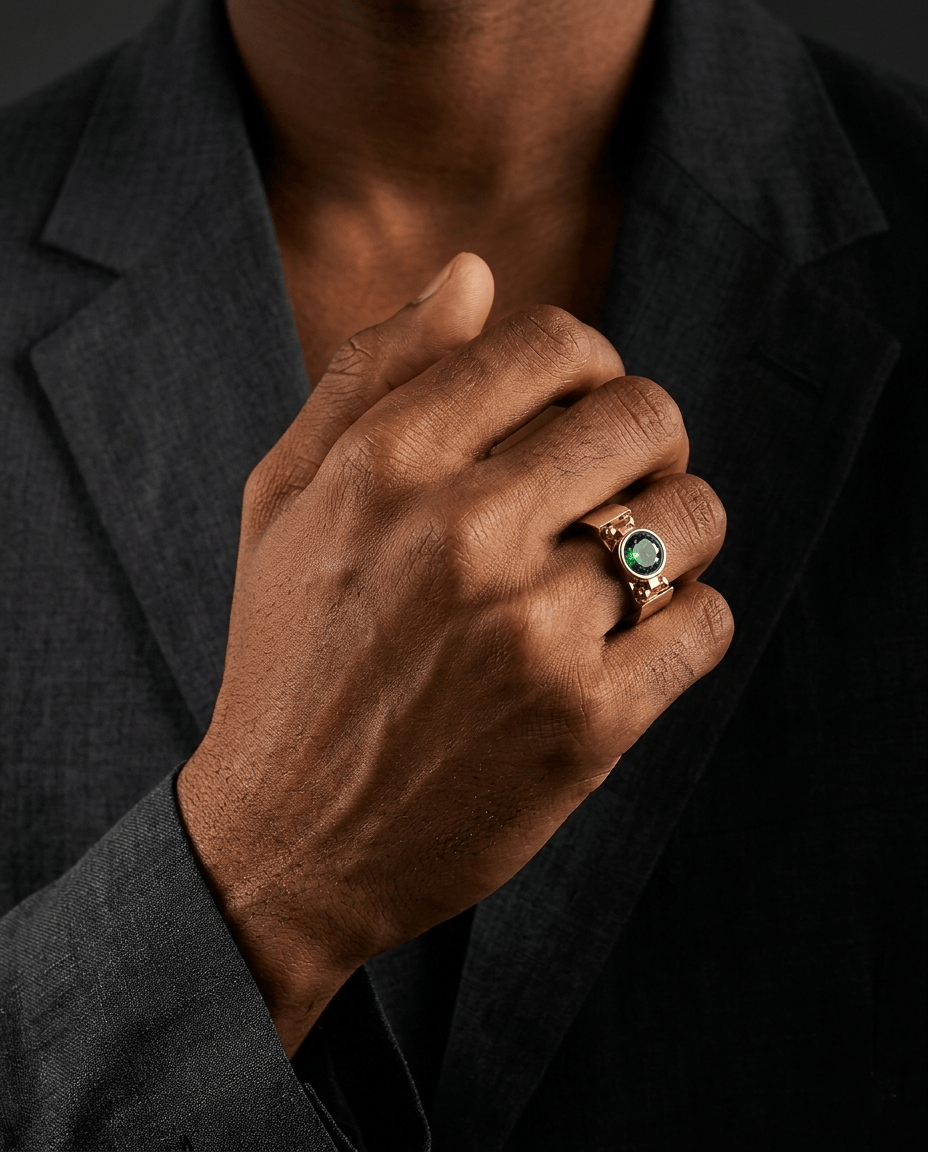 L'or Ensé Signet Ring