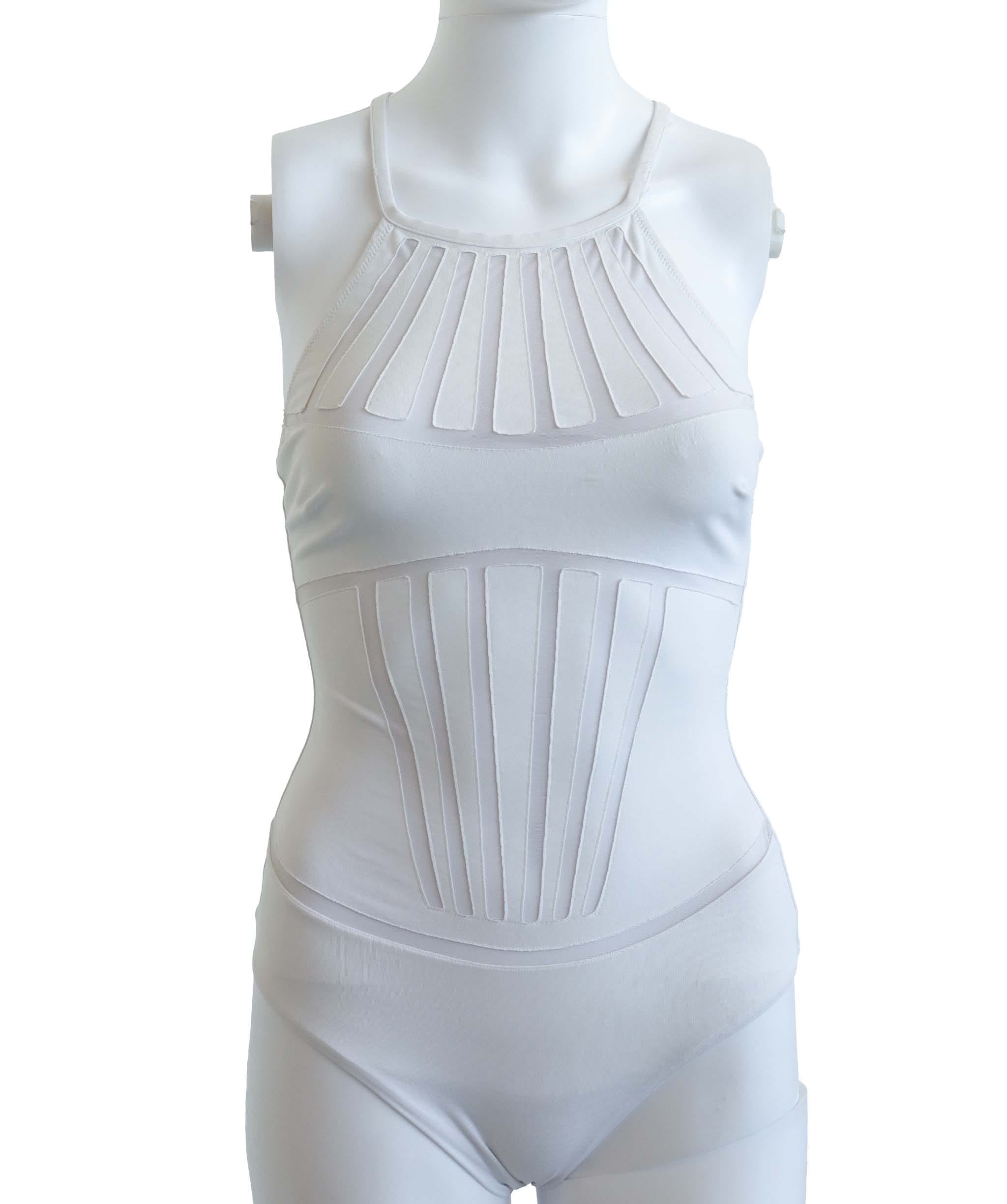 LA PERLA LA PERLA SWIMWEAR WHITE WHITE SIZE UK-10 ASC7276