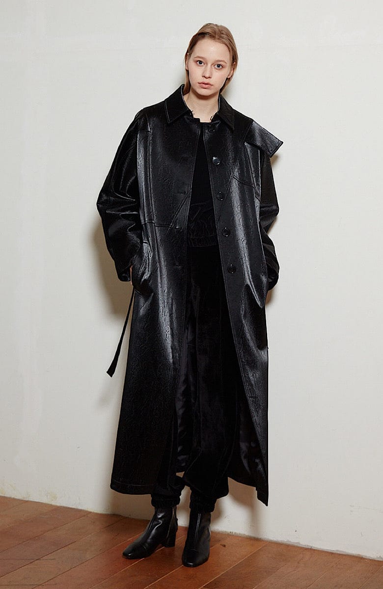 LIE SANGBONG LONG TRENCH COAT