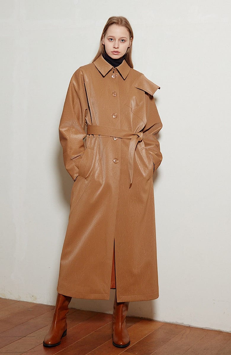 LIE SANGBONG LONG TRENCH COAT