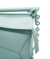 Loewe Loewe Mint Blue Puzzle Bag  ALC1044