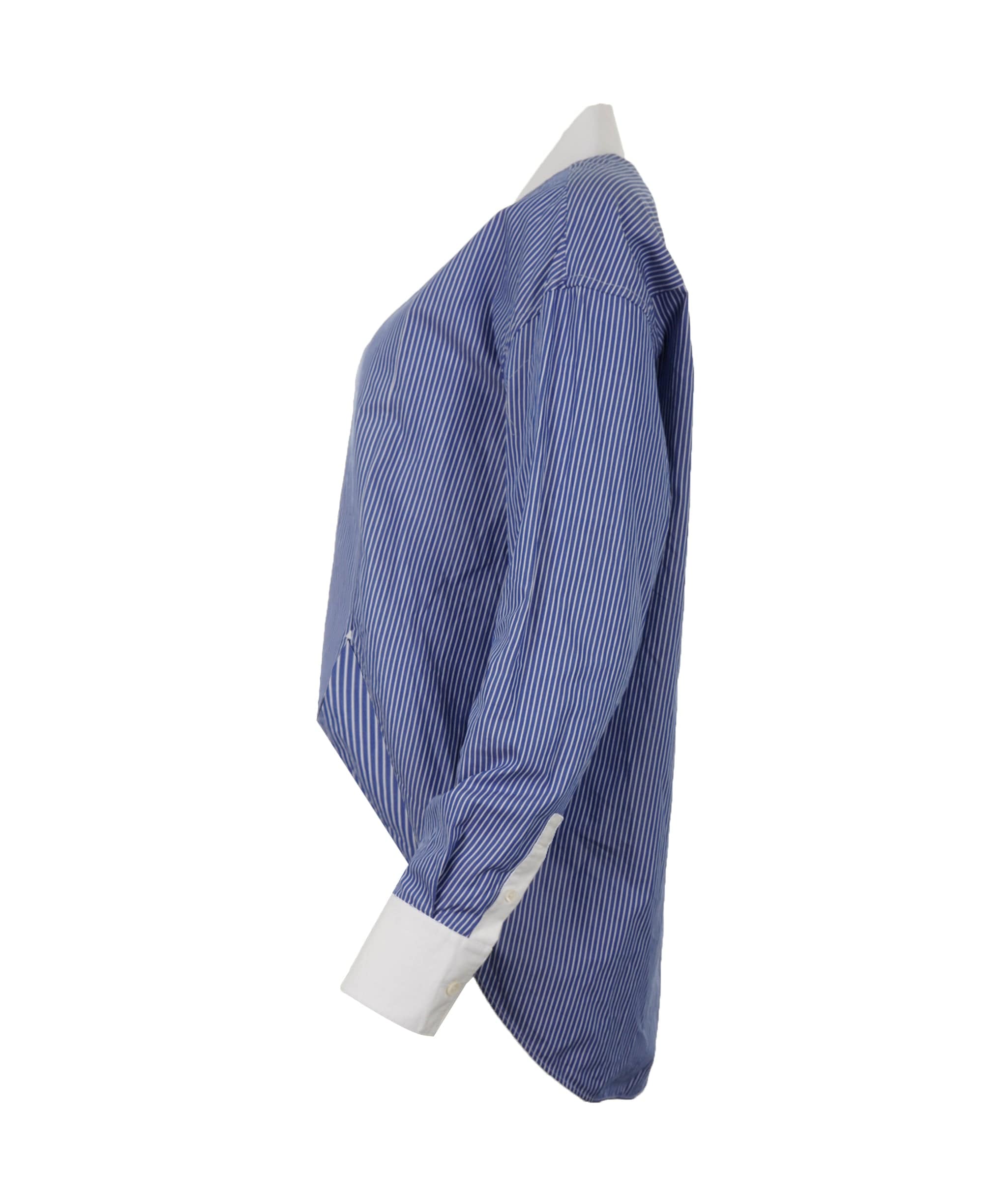 Loewe (Copy) Loewe Anagram Blue Stripe Shirt Size 34 (Ideal for UK 6-10) ALL0471