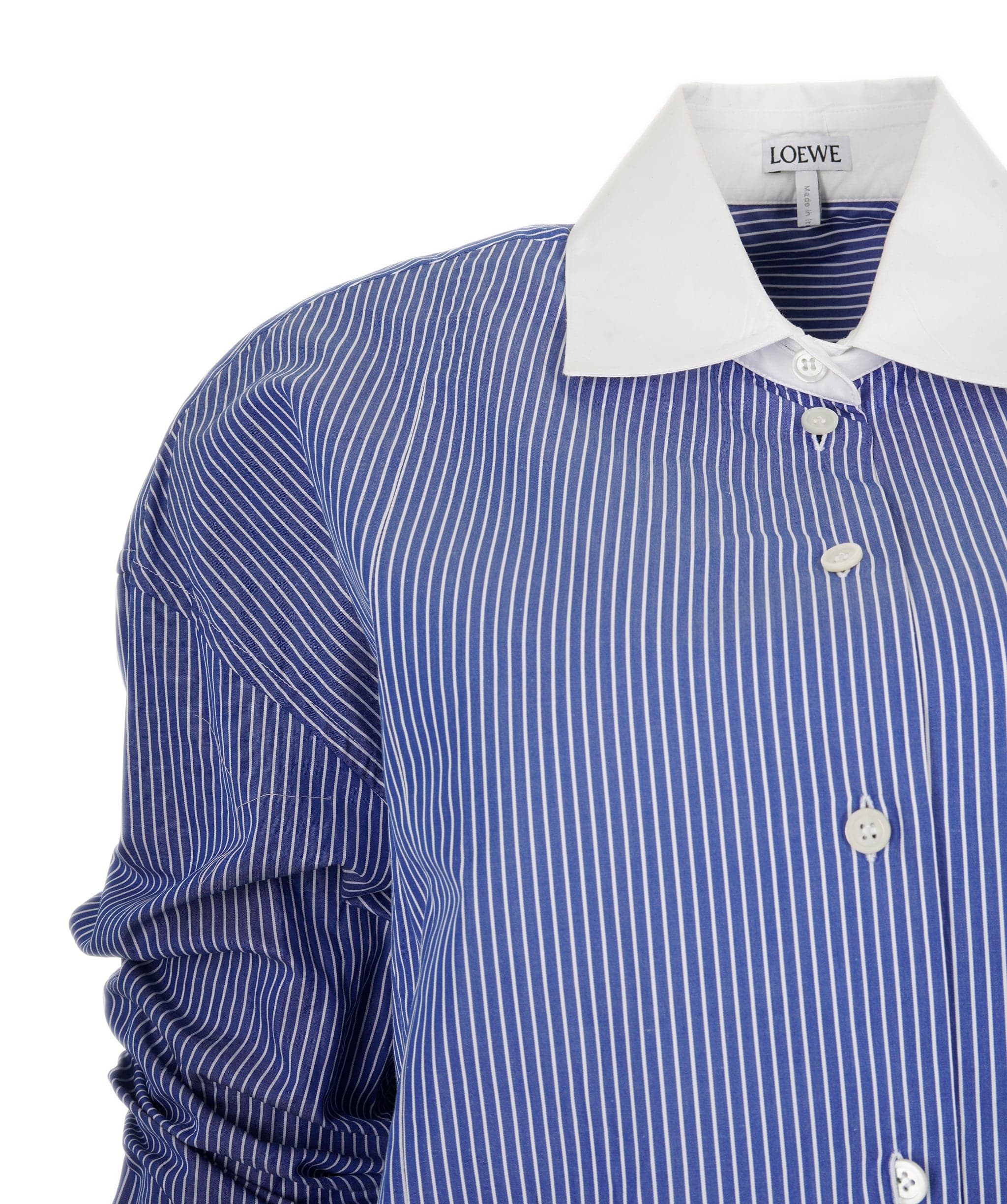Loewe (Copy) Loewe Anagram Blue Stripe Shirt Size 34 (Ideal for UK 6-10) ALL0471