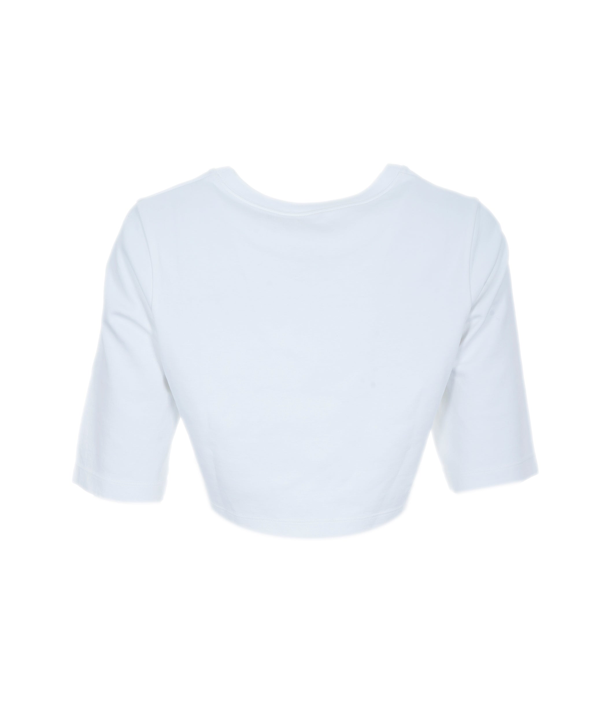 Loewe Loewe Anagram Print cropped Jersey Tshirt White XS ASL9855