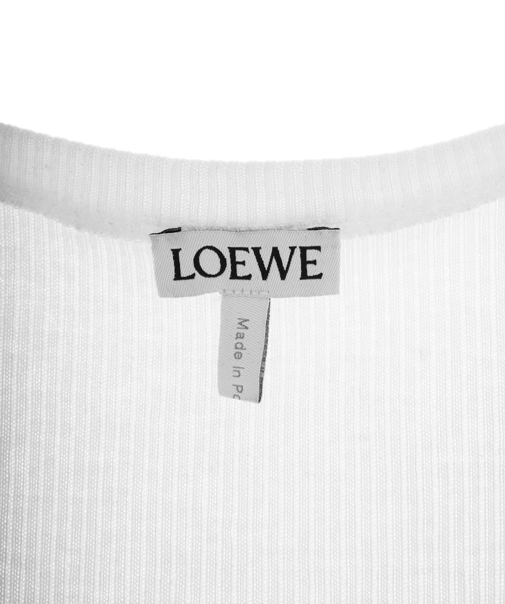 Loewe Loewe White Tank Top  ALL0447