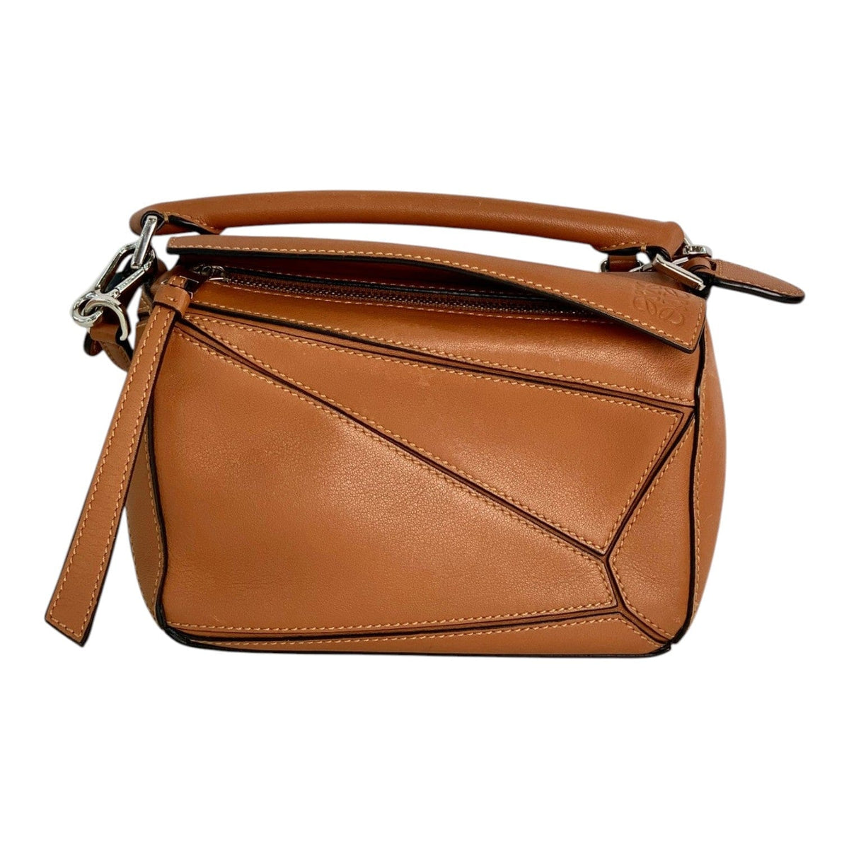 Loewe Loewe Mini Brown Puzzle Bag