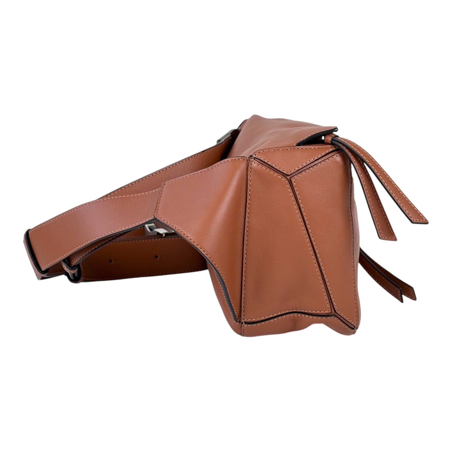 Loewe Loewe Puzzle Brown Small Sling Bag