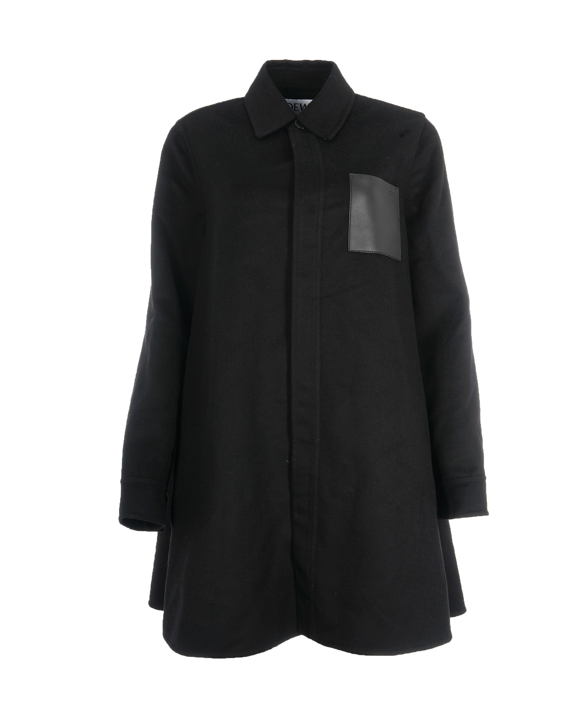 Loewe Loewe Anagram Black Wool Jacket  ALL0571