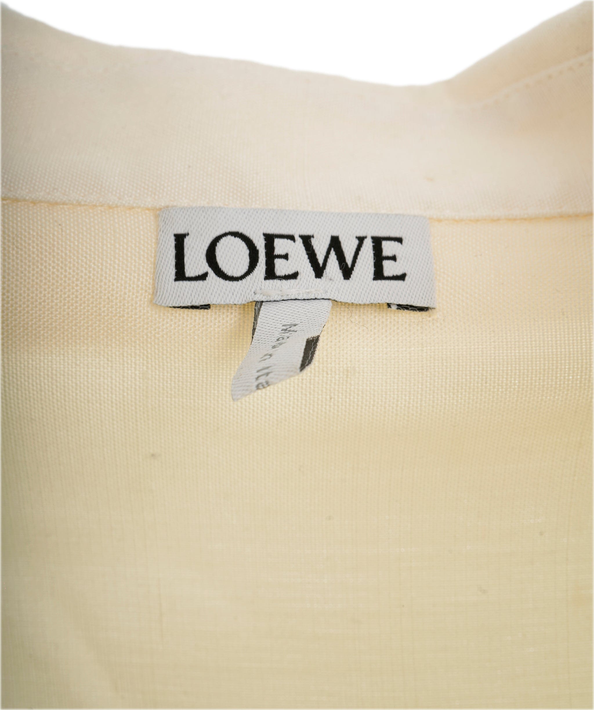 Loewe Loewe Anagram Cream Anagram Shirt  ALC1848