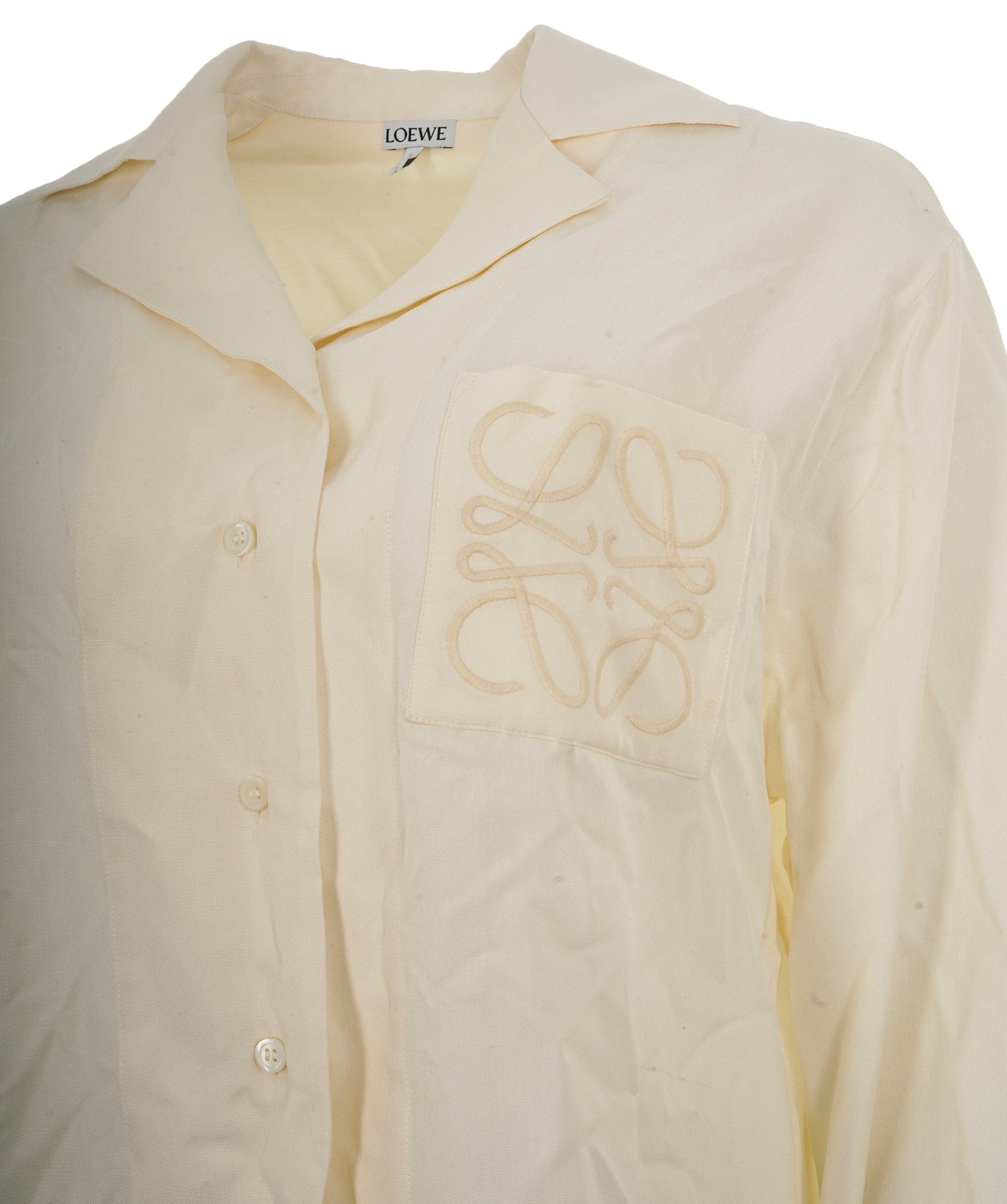 Loewe Loewe Anagram Cream Anagram Shirt  ALC1848