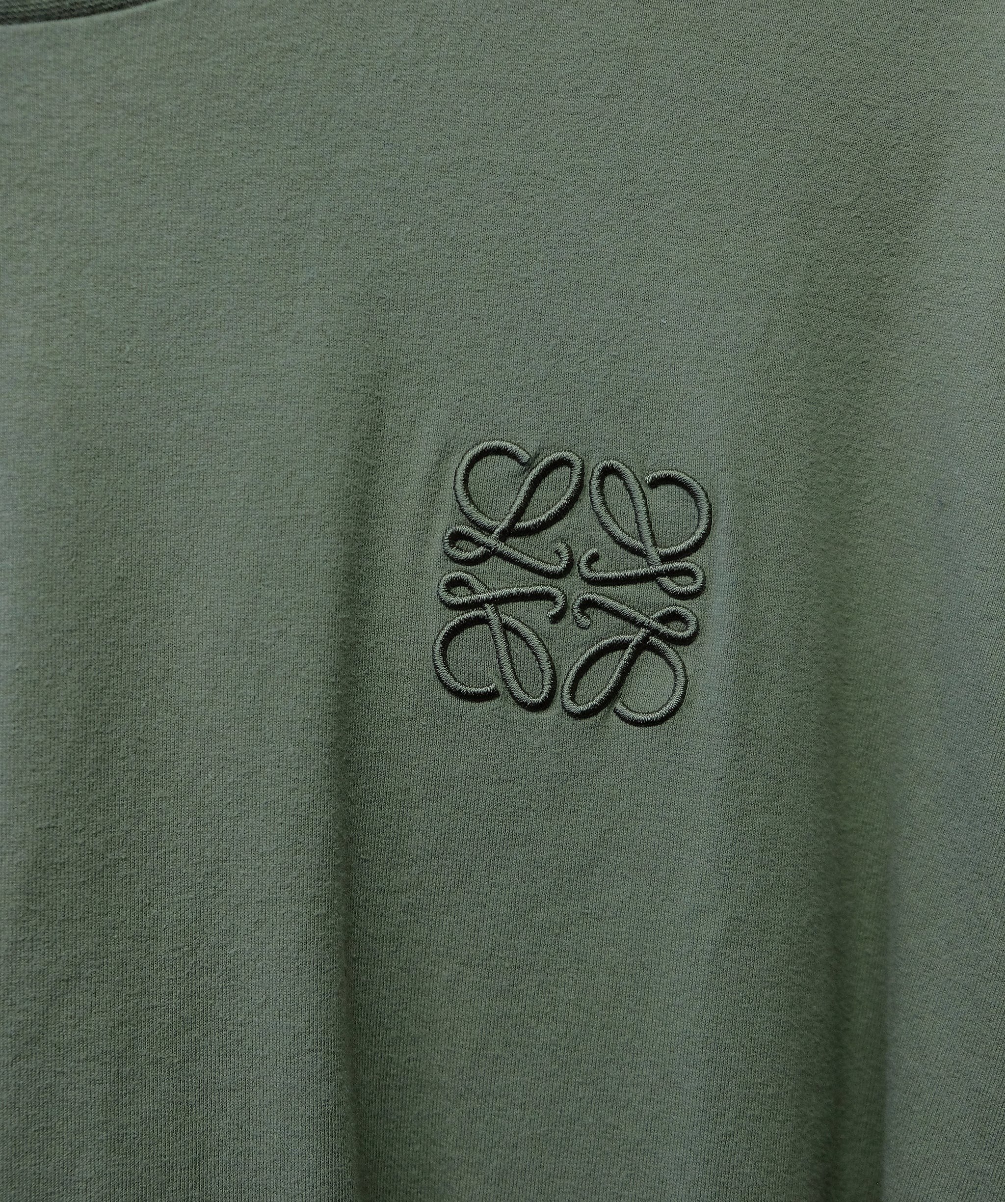Loewe Loewe Anagram T-shirt Green  ASL10416