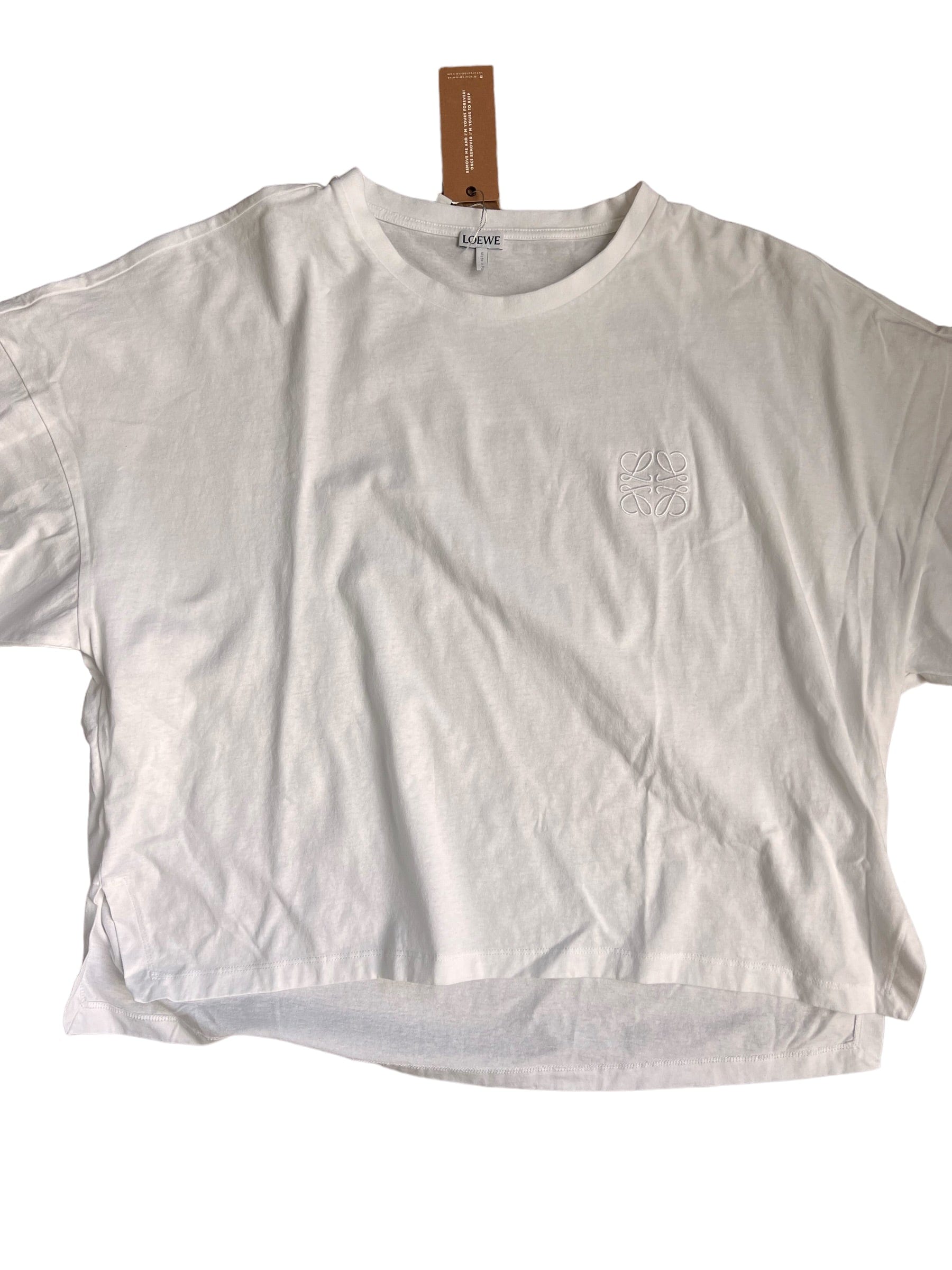 Loewe Loewe Anagram T-shirt White  ASL10659