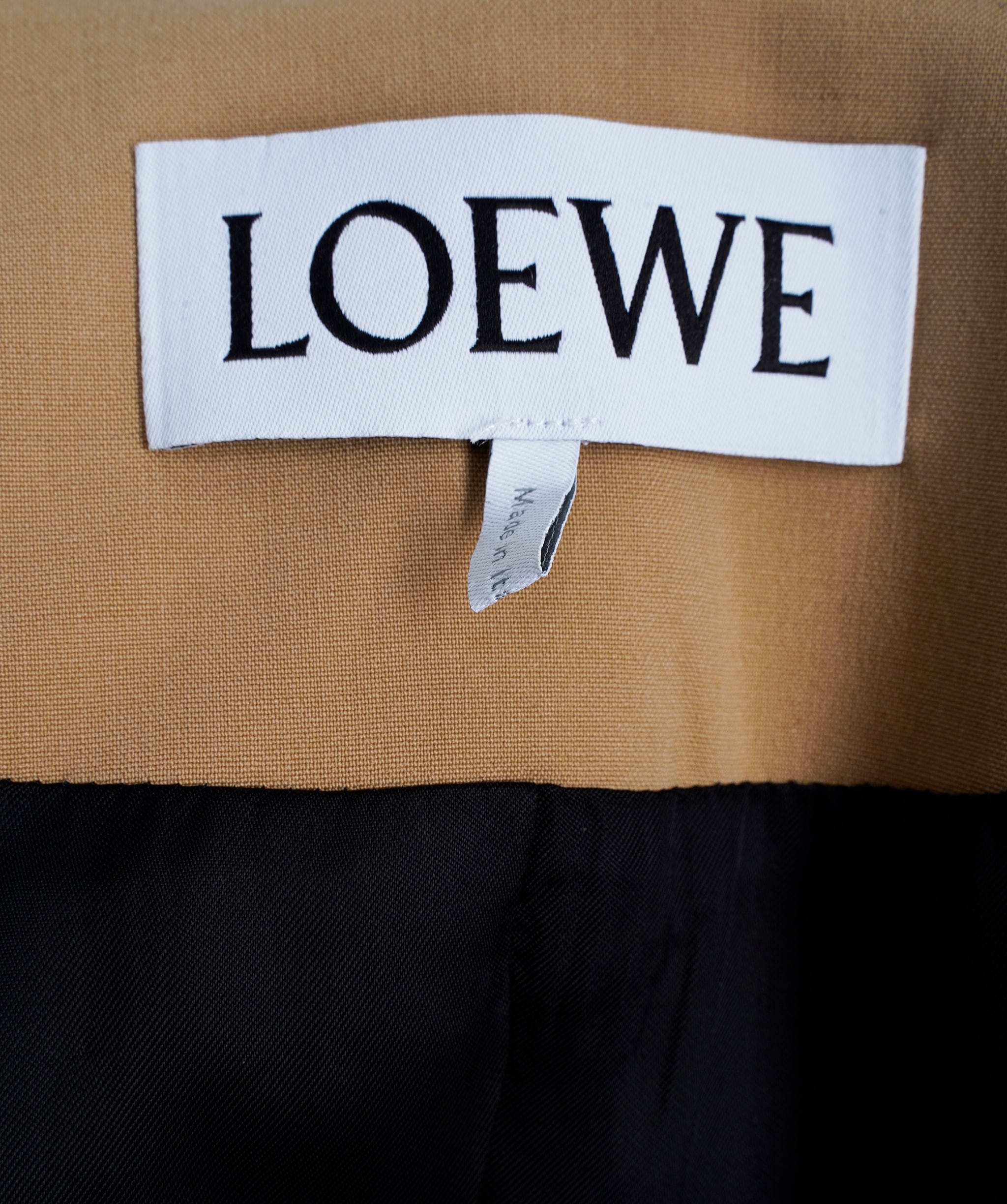 Loewe Loewe Caramel Single Breasted Blazer 38 ALC1070