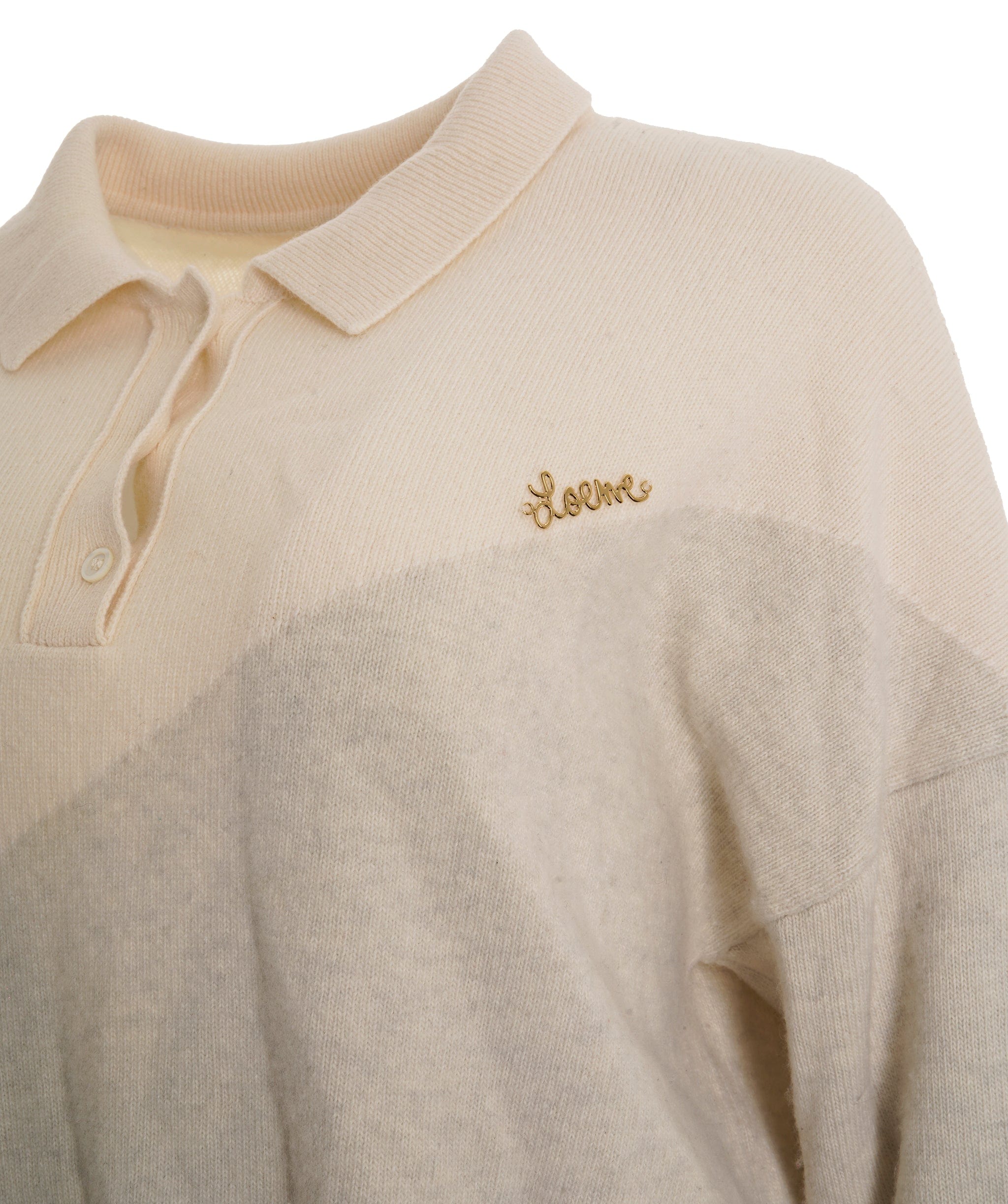 Loewe Loewe Polo Beige Logo Top  ALC2982