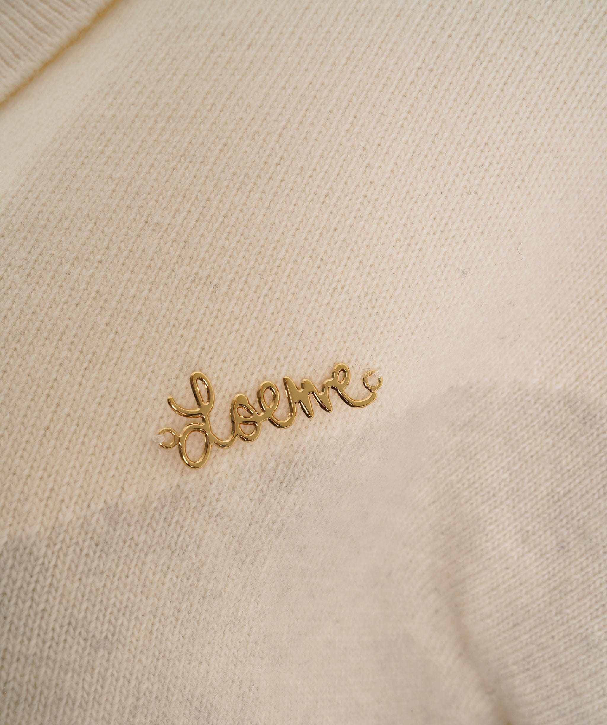 Loewe Loewe Polo Beige Logo Top  ALC2982