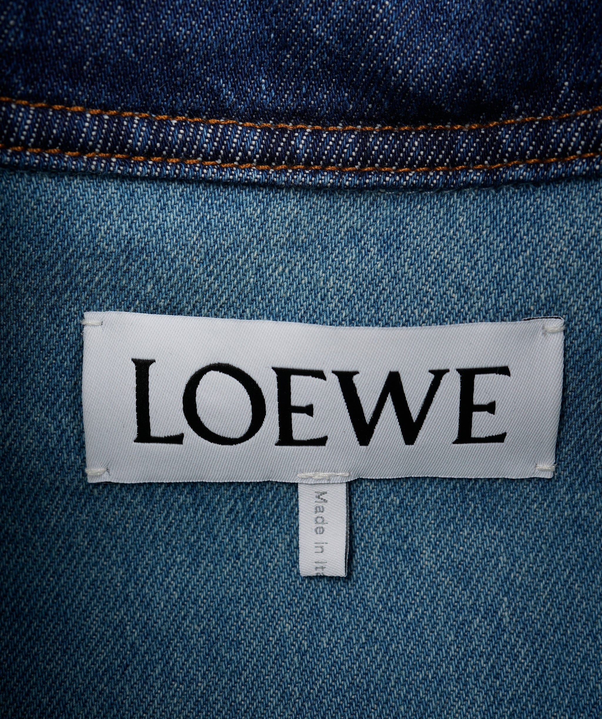Loewe Loewe Two-Toned Denim Patch Jacket  ALL0626