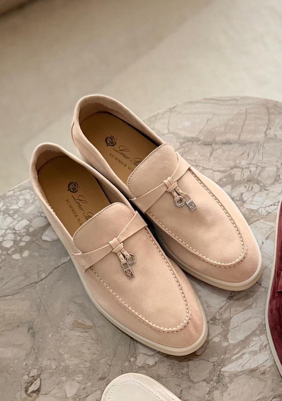 Loro Piana Loro Piana Shoes Pink 38.5 summer walk Shoes  Brand new with box ALC3939