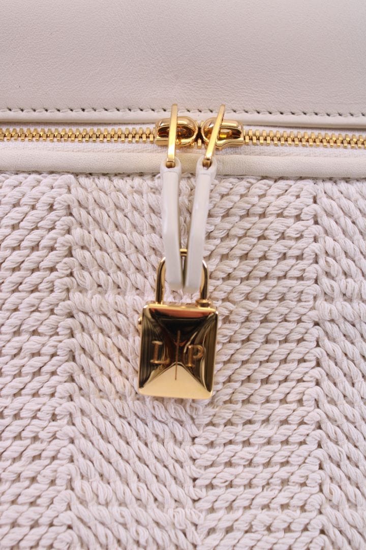 Loro Piana Loro Piana L27 Handbag Cream