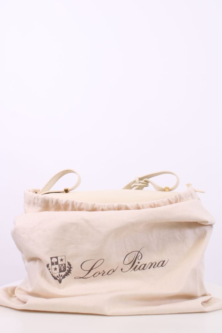 Loro Piana Loro Piana L27 Handbag Cream