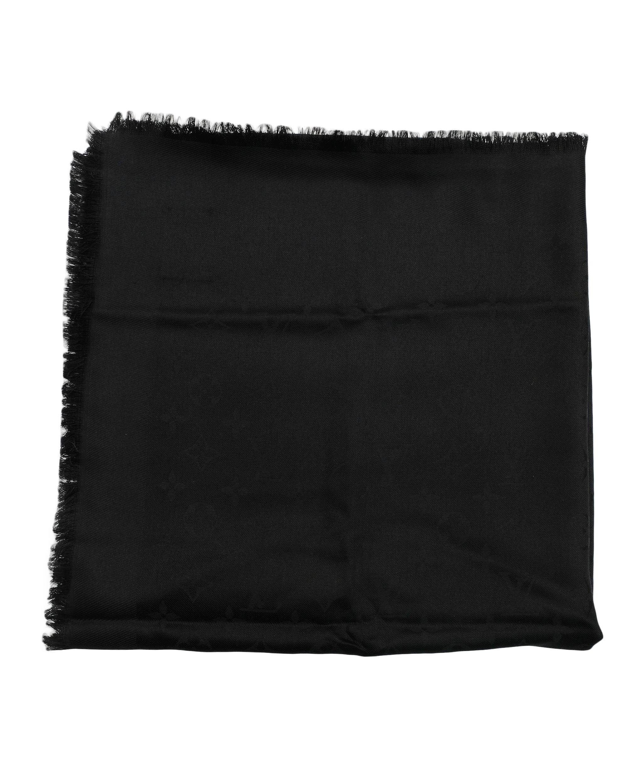 Louis Vuitton Louis Vuitton Black Shawl RJC2486