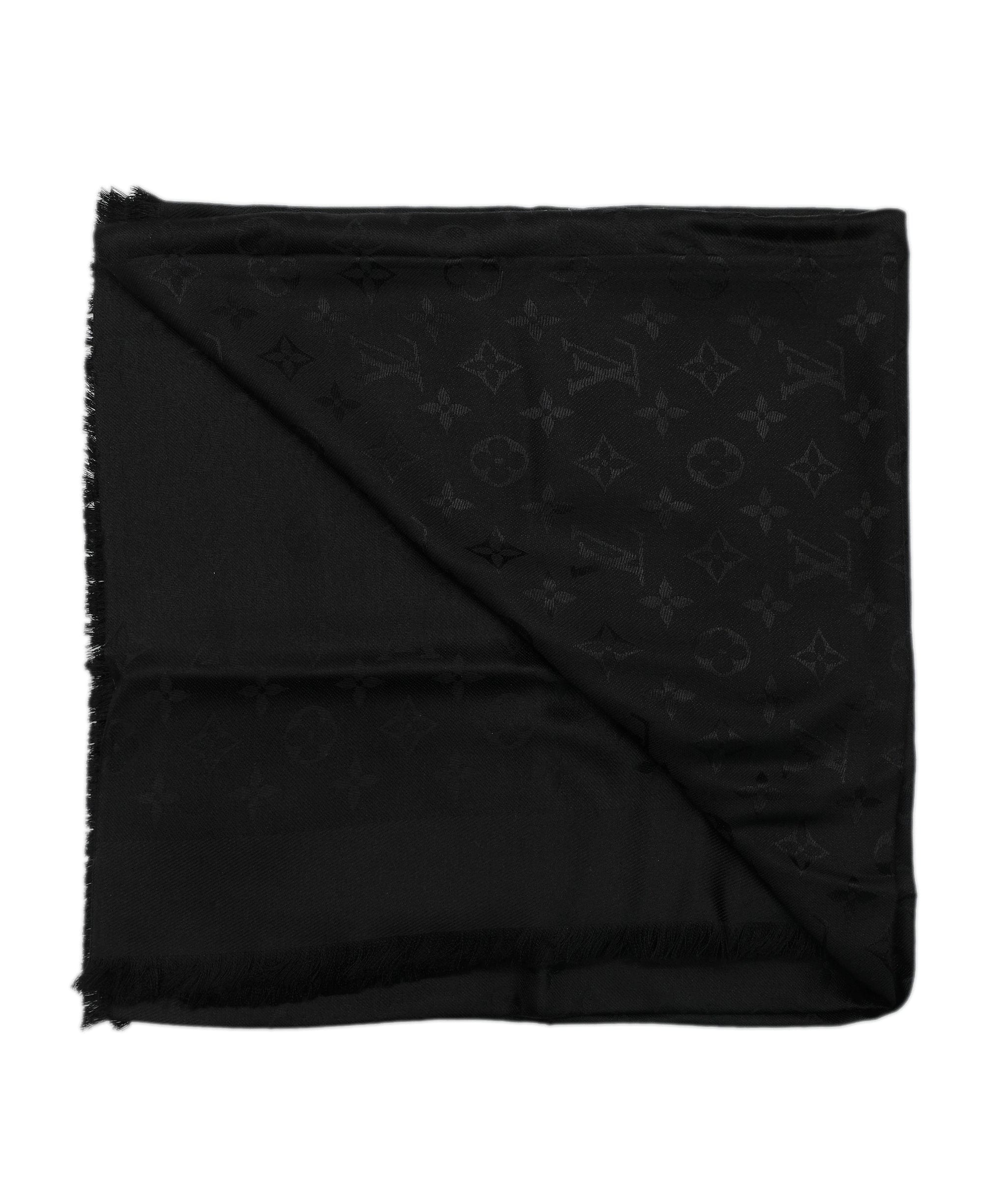 Louis Vuitton Louis Vuitton Black Shawl RJC2486