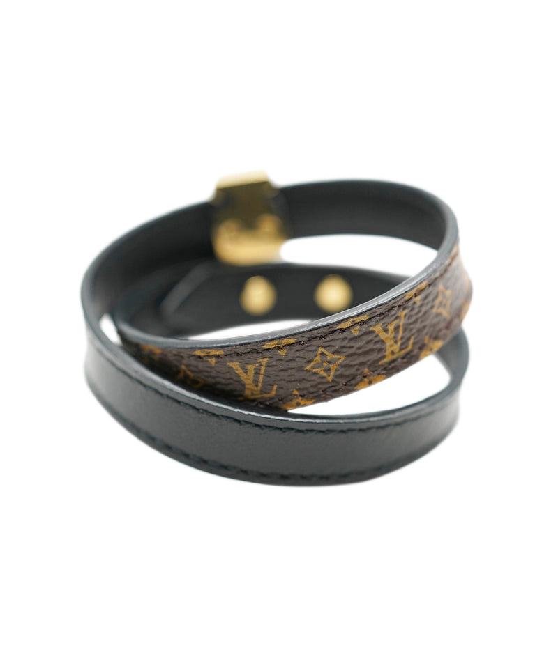 Louis Vuitton LV leather bracelet accessory