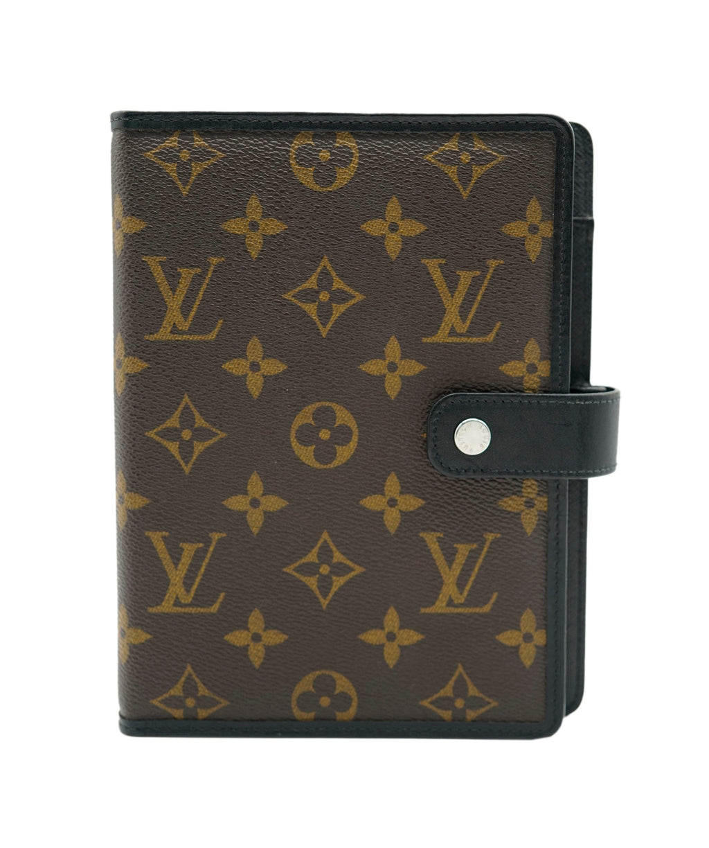 Louis Vuitton macassar agenda mm