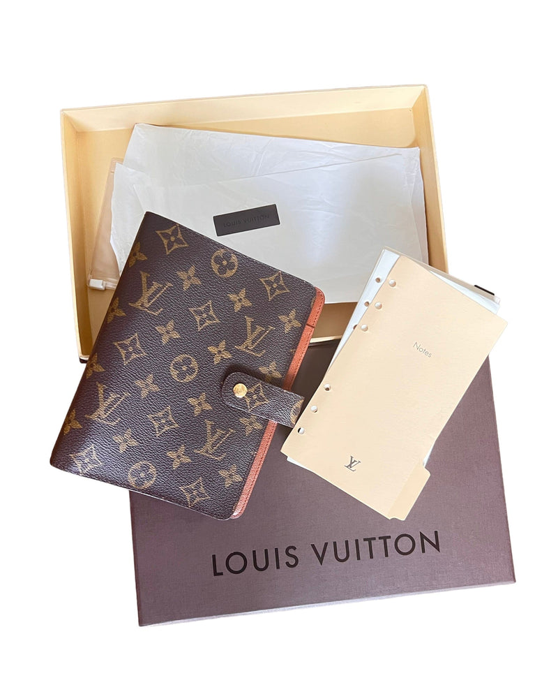 Louis vuitton medium ring agenda deals cover