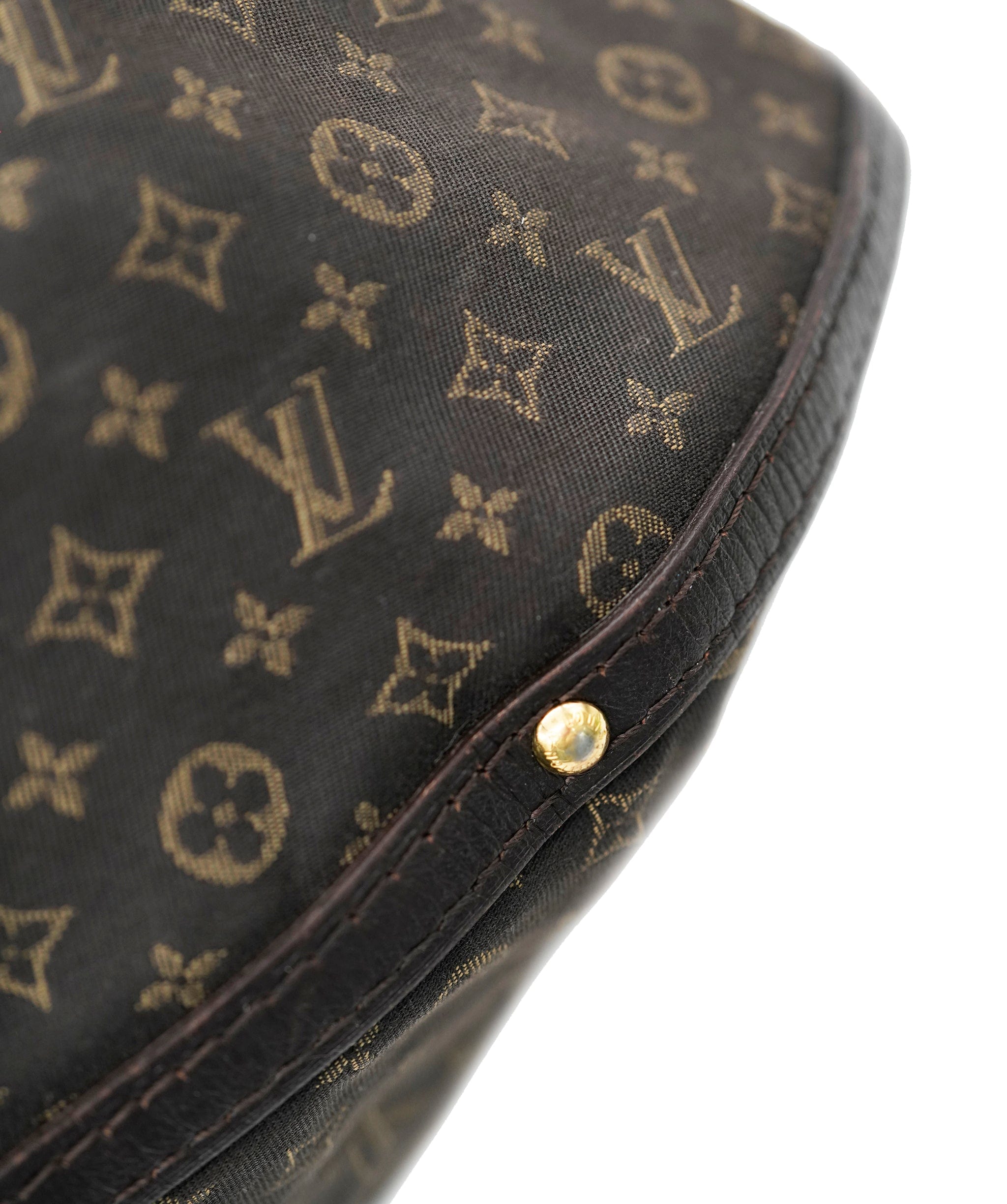 Louis Vuitton Louis Vuitton 2011 Brown Mini Lin Monogram Rhapsody MM Shoulder Bag DBXS2403