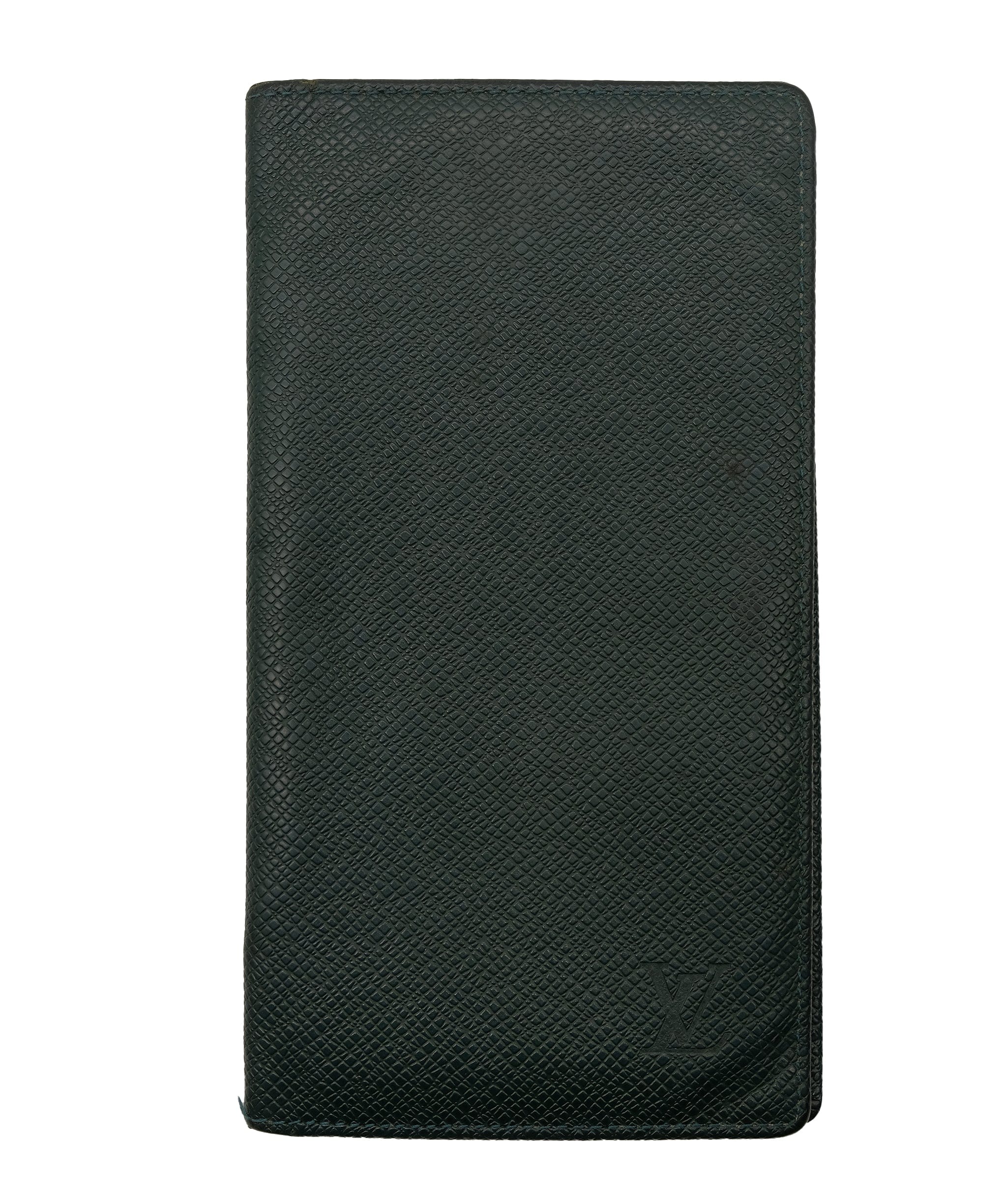 Louis Vuitton Louis Vuitton Bi Fold  Taiga Leather Khaki RJC2926