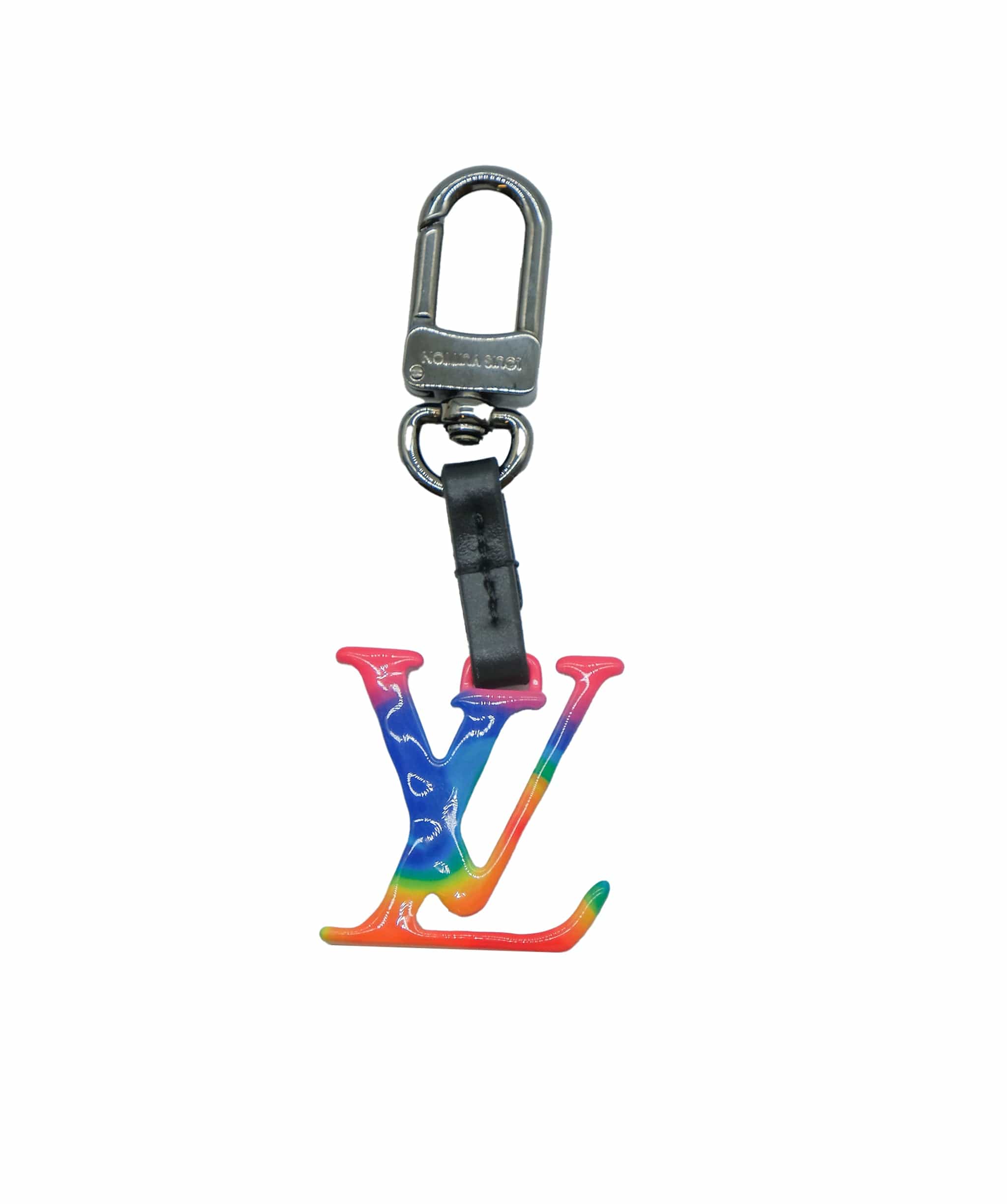 Louis Vuitton Louis Vuitton Bijoux Sac Key Holder Rainbow MP2863 LV Auth 72140 DXBS0546