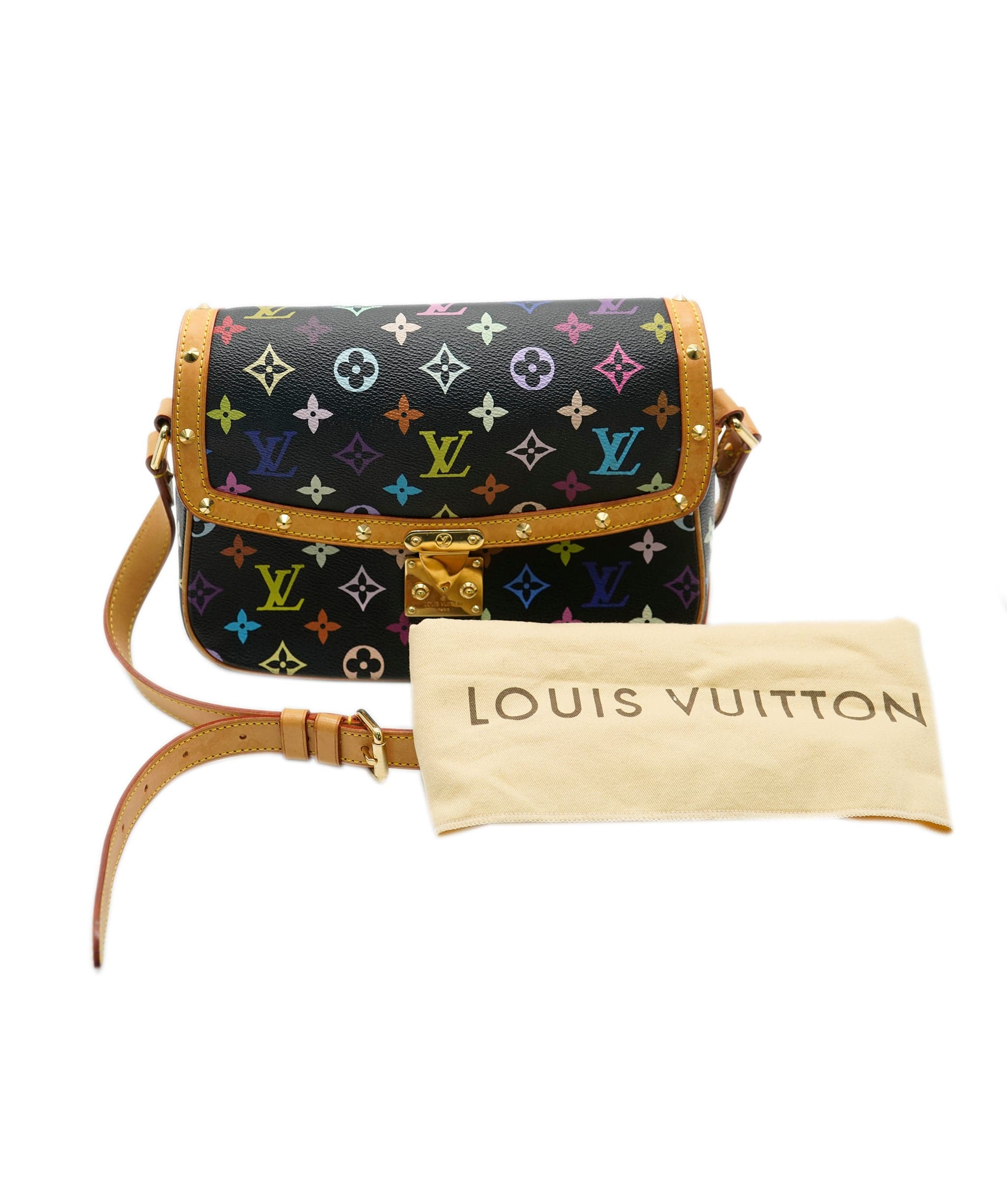 Louis Vuitton Louis Vuitton Black Murakami Crossbody  ALL0700