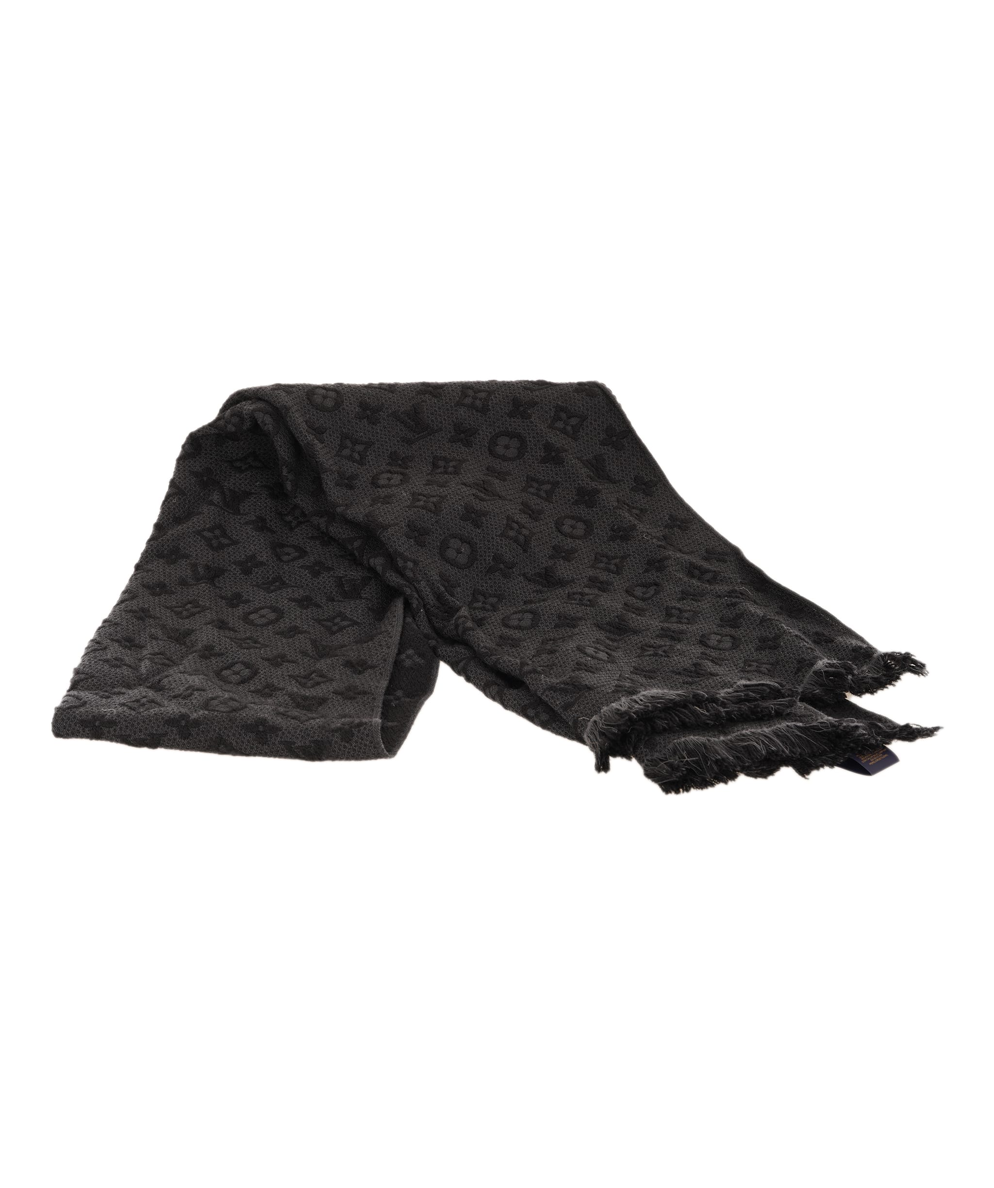 Louis Vuitton Louis Vuitton Black Scarf