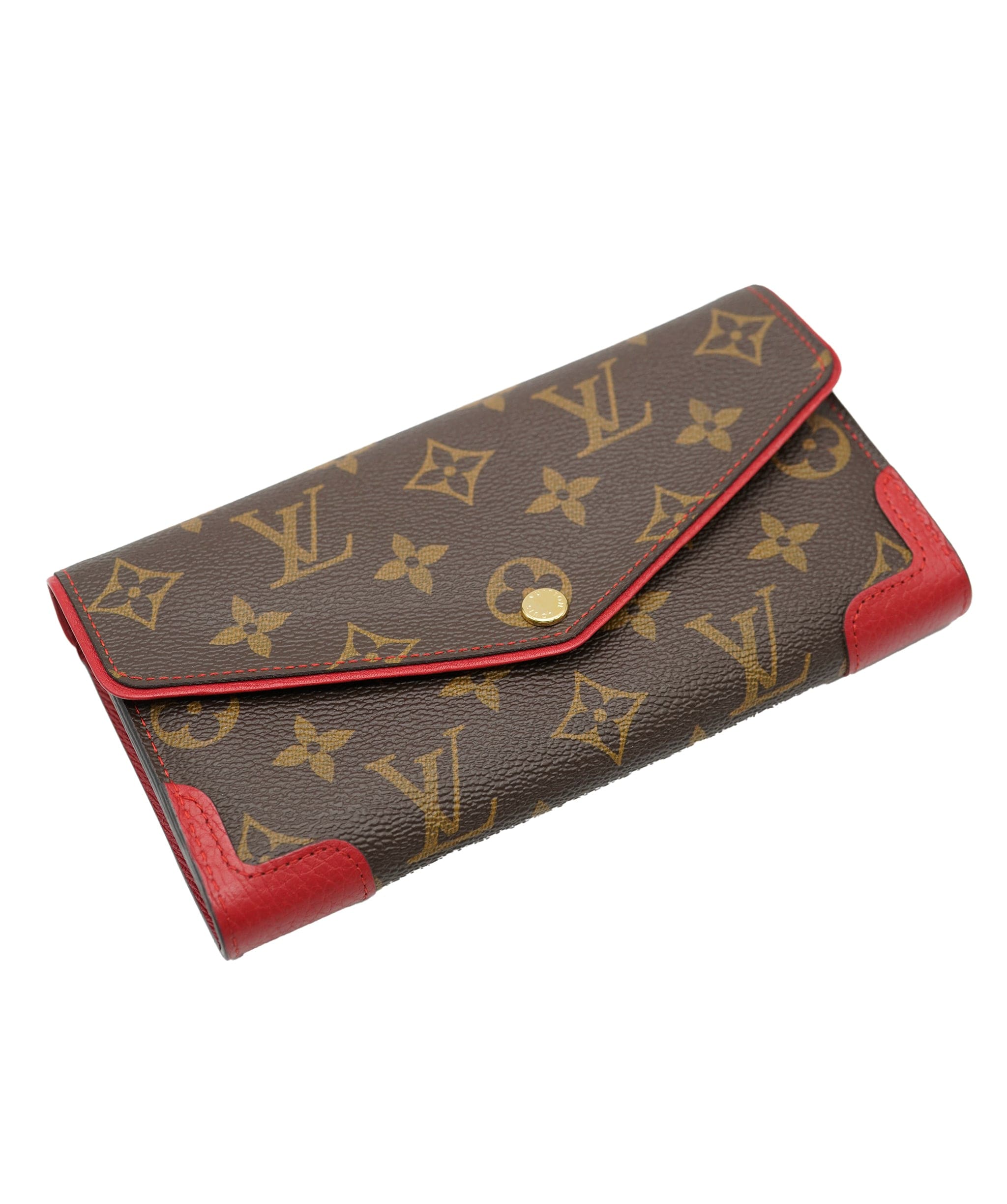 Louis Vuitton Louis Vuitton Cherry Monogram Canvas Retiro Wallet ABC0856