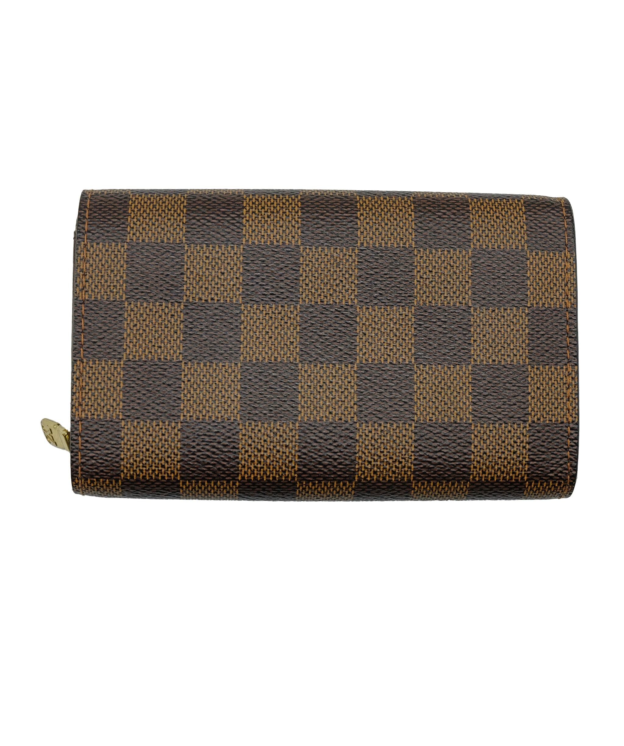 Louis Vuitton LOUIS VUITTON Damier Ebene PortefeuilleTresor Bifold Wallet N61736 Auth 35558 DXBS0388