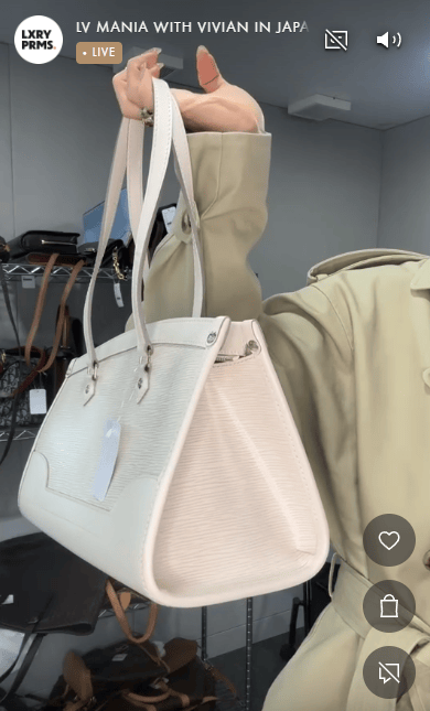 LOUIS VUITTON LOUIS VUITTON Epi Madeleine PM White B0208J3KF5